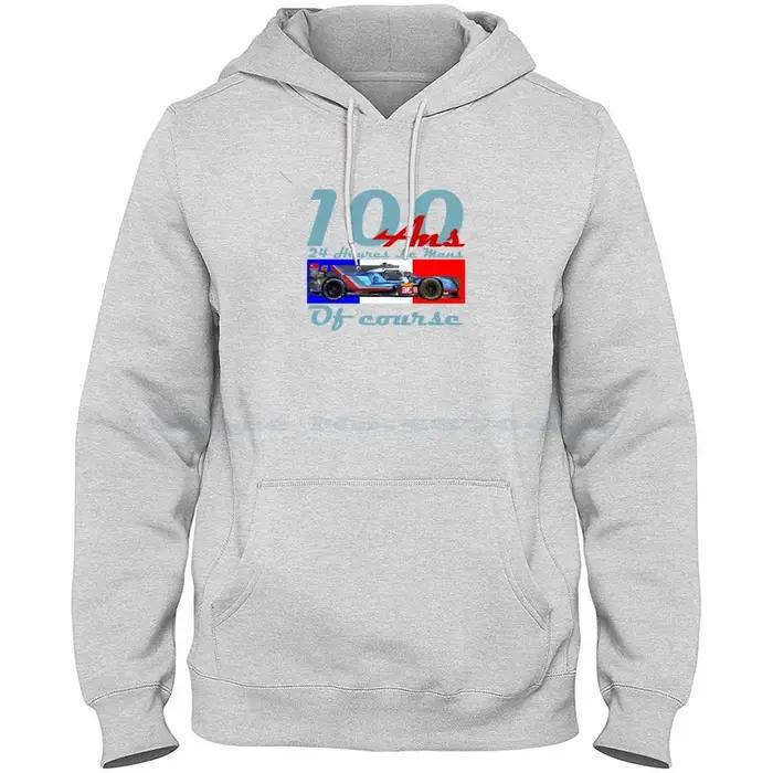 T-shirt 24 Heures du Mans 100% Coton pour Hommes Style Décontracté avec Customized Print pour Amateurs de Courses Automobile Occasions Spéciales