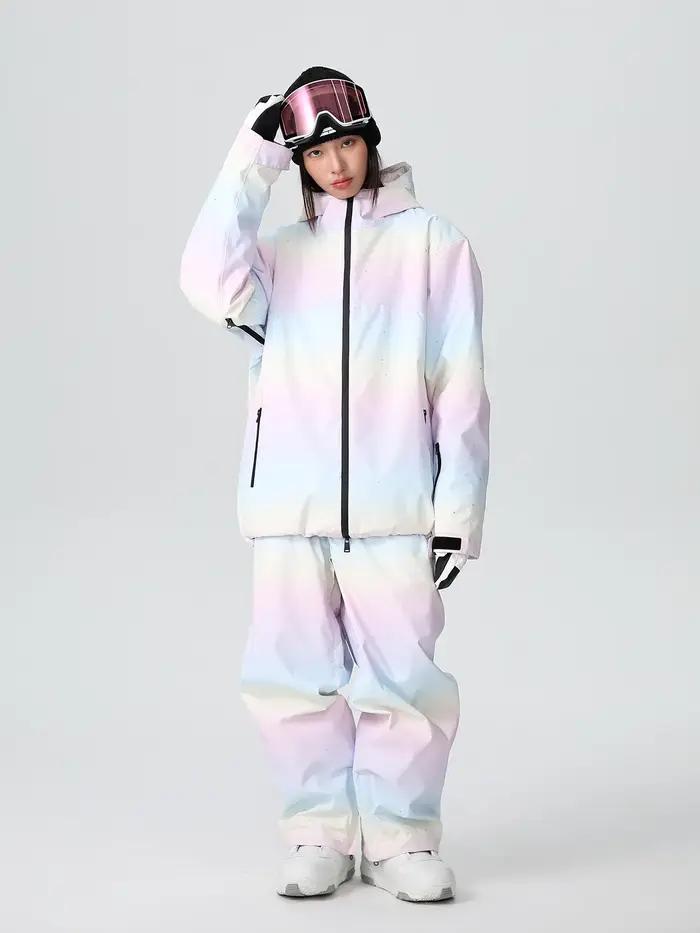 Veste et Pantalon de Ski Imperméables et Respirants pour Femme