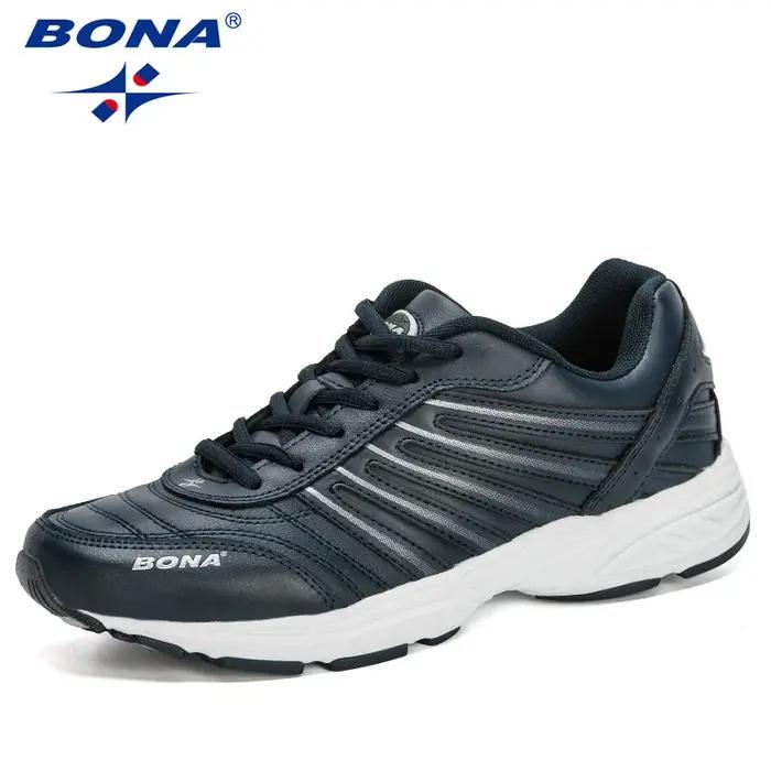 BONA 2023 Nouveaux créateurs homme Chaussures d'athlétisme confortables