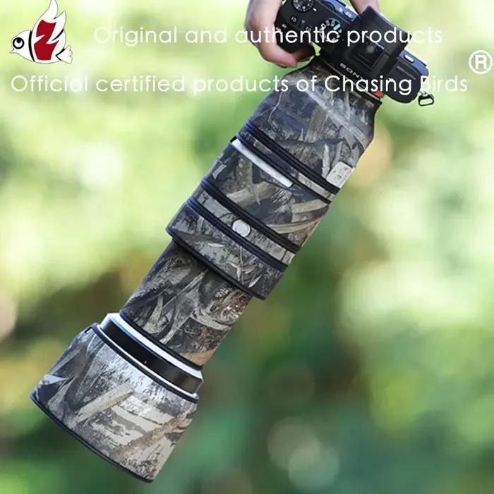 Housse de protection étanche pour objectif SONY FE 100-400mm Néoprène imperméable à offrir pour la photographie en extérieur