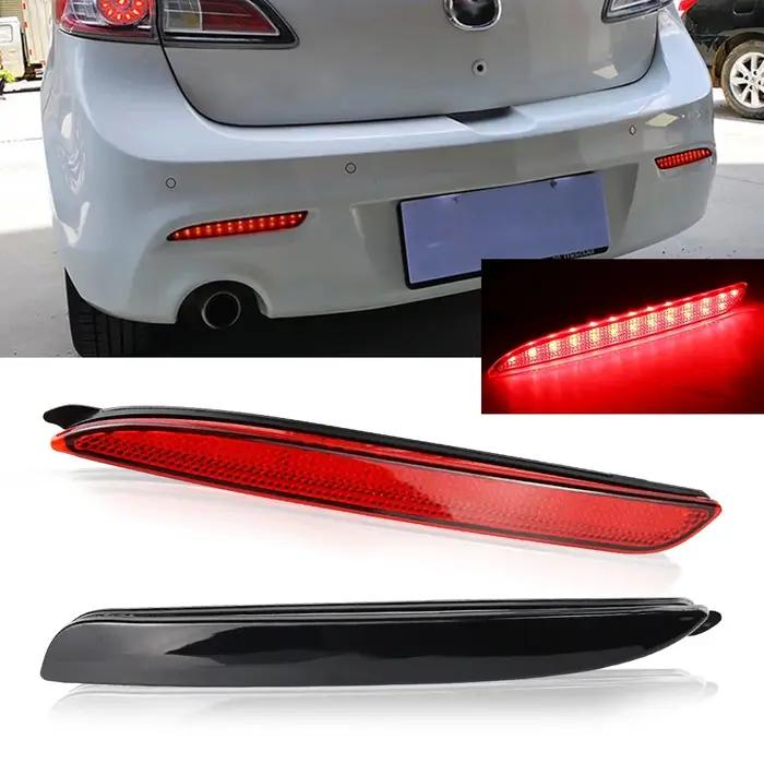 LED réflecteur de voiture feux de freinage arrière pour Mazda 3 2010 2011 2012 2013 2014 2015 pare-c
