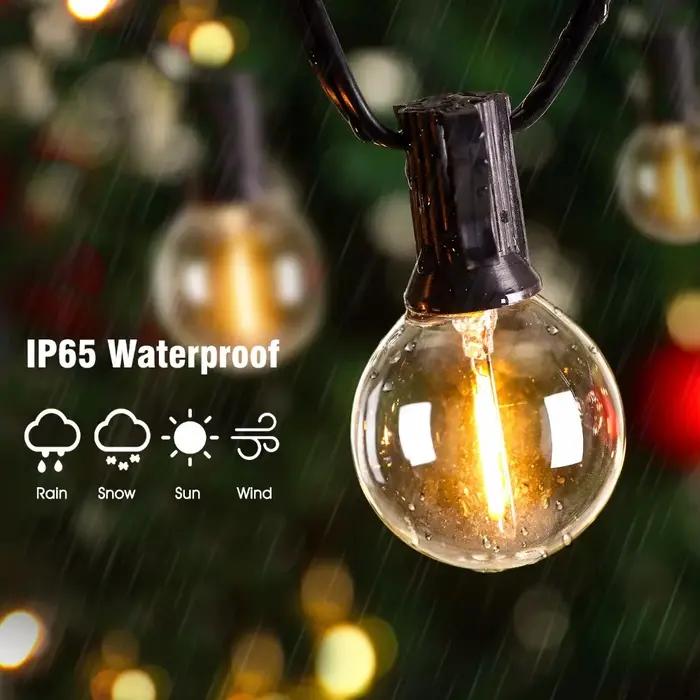 Ampoules globe transparentes à LED, remplacement chaud E12, G40, 5W, 7W, ampoule structurels ente in