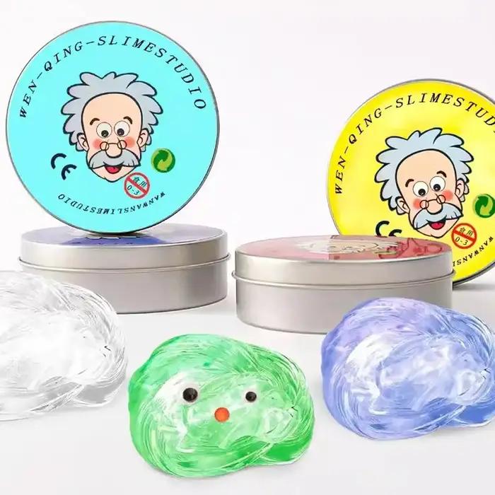 Pâte à modeler Lab Putty Crystal Clear Glass (1 paquet) – La meilleure pâte à modeler intelligente a