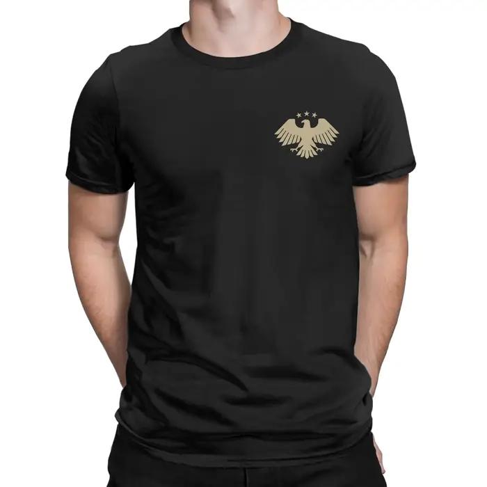 Syrian Syrie Eagle Logo hommes femmes t-shirt drôle t-shirt à manches courtes col rond T-Shirts pur coton grande taille vêtements