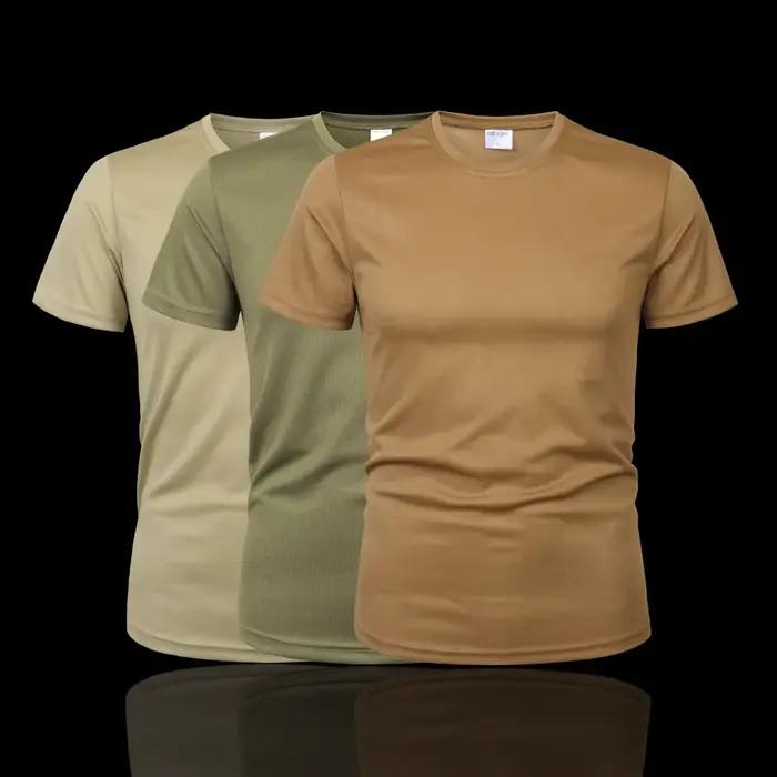 T-Shirt à Manches Courtes et Col Rond pour Homme