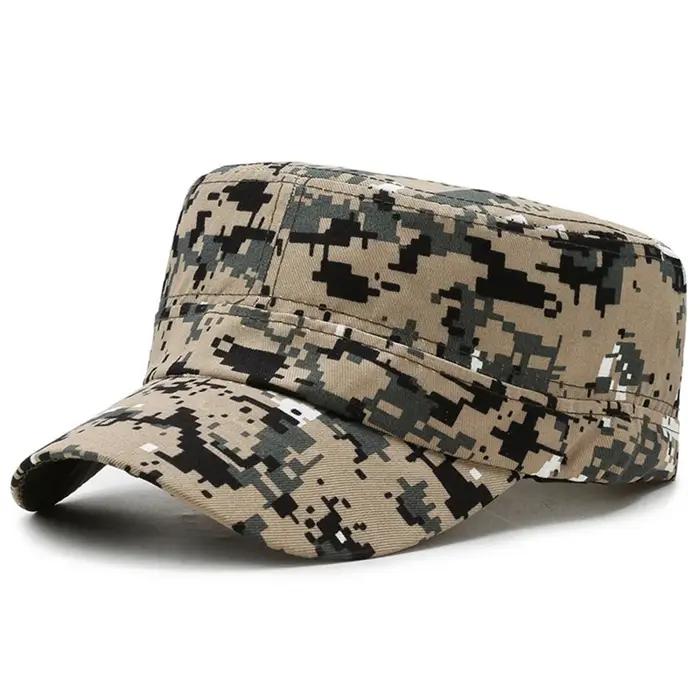 Casquette camouflage tactique pour chasse et pêche - Modèle spécial forces avec visière courbée