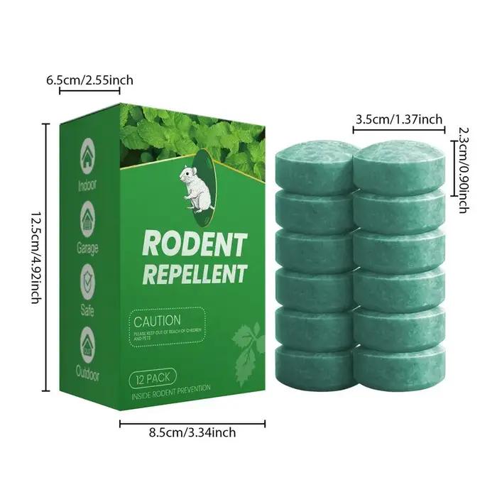 Boules répulsives souris et rats – Puissant insecticide – 12 pièces/sac