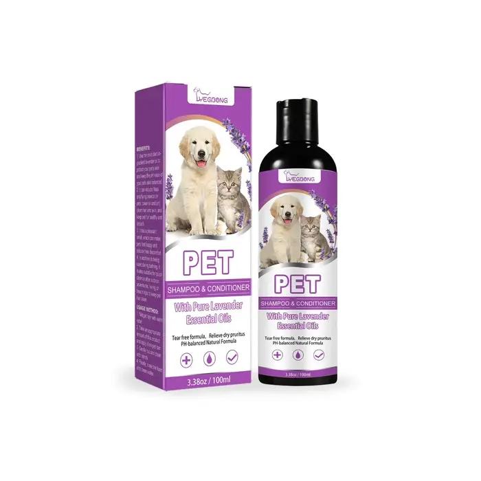 Shampoing Quotidien Apaisant pour Animaux de Compagnie – Soin Doux Anti-Nœuds pour Peau et Pelage –