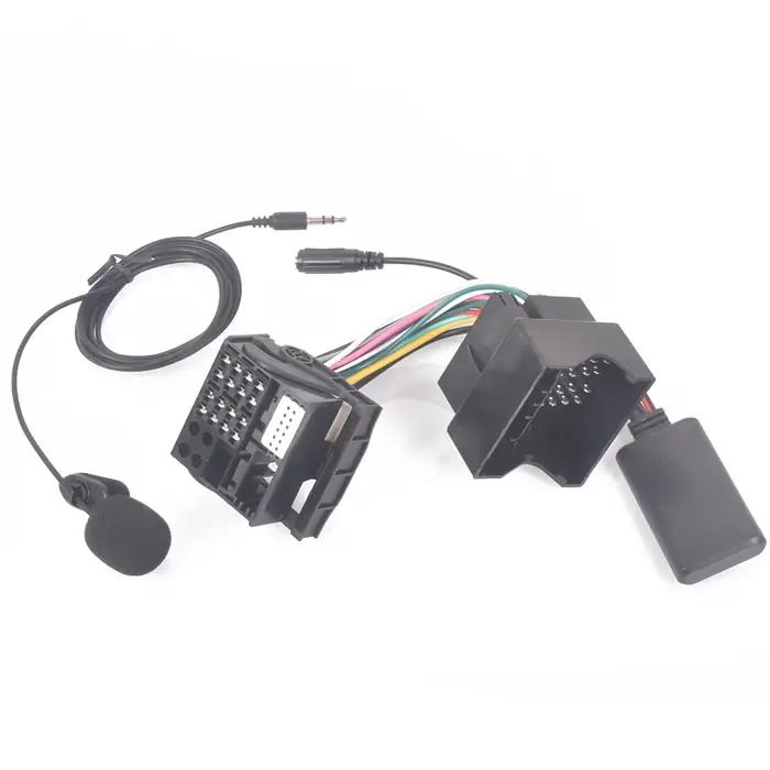 Pour Peugeot 206 207 307 301 407 pour citroën C4 C5 C6 Berlingo RD4 harnais Radio Microphone mains l