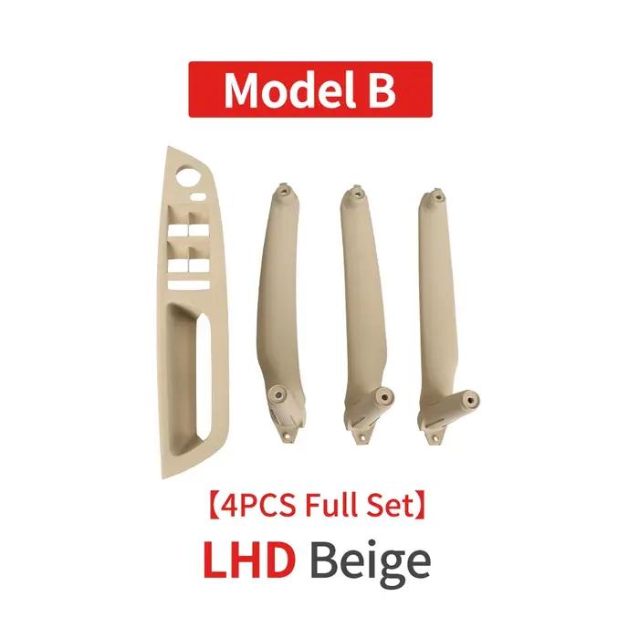 LHD RHD 4 pièces poignée de porte intérieure de voiture panneau intérieur tirer revêtement d'habillage