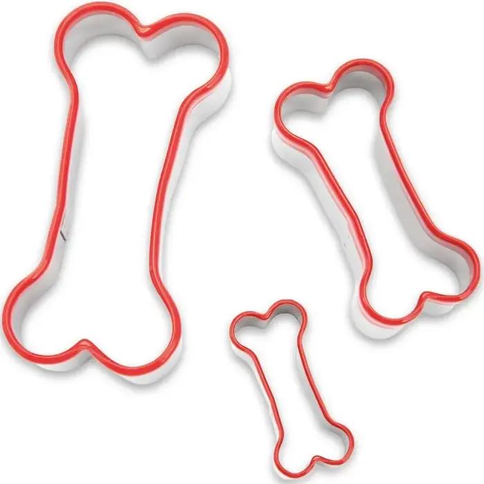 Ensemble de emporte-pièces pour os de chien, emporte-pièces pour friandises pour chiens, emporte-piè