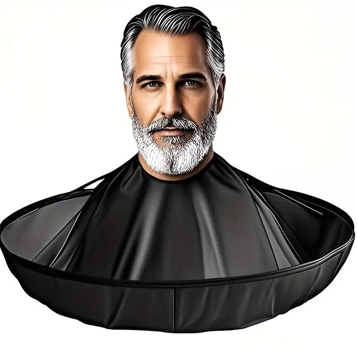 Cape de coiffure professionnelle antiadhésive col réglable polyester pour stylistes et coiffures élégantes occassions spéciales