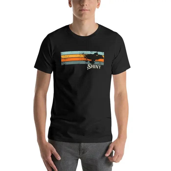 T-shirt rétro brillant Firefly Serkos pour hommes