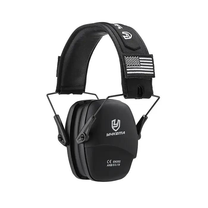 Casque antibruit tactique pour chasse et tir avec réduction de bruit de 24 dB pour protection auditive en plein air et en environnement industriel