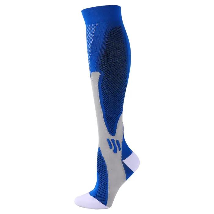 Chaussettes de compression chasse 15-20 mmHg - Nylon sport anti-fatigue pour mollets - Homme/Femme