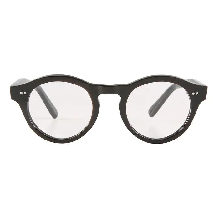 Lunettes de soleil rondes en corne de buffle naturelle avec rivets métalliques faits à la main pour homme et femme occasions spéciales