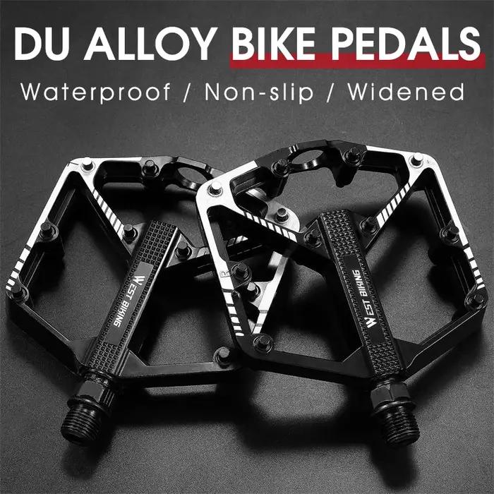 WEST BIKING pédales de vélo ultralégères antidérapantes CNC BMX vtt pédale