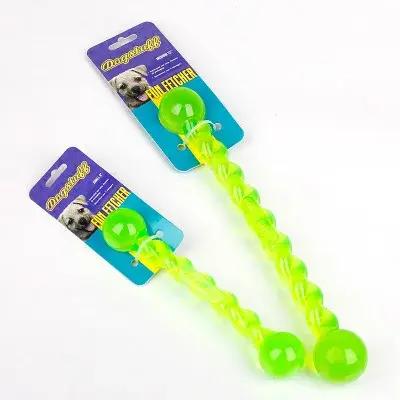 Bâton de dentition en caoutchouc pour chiens, jouets pour chiens, matériel de qualité alimentaire en