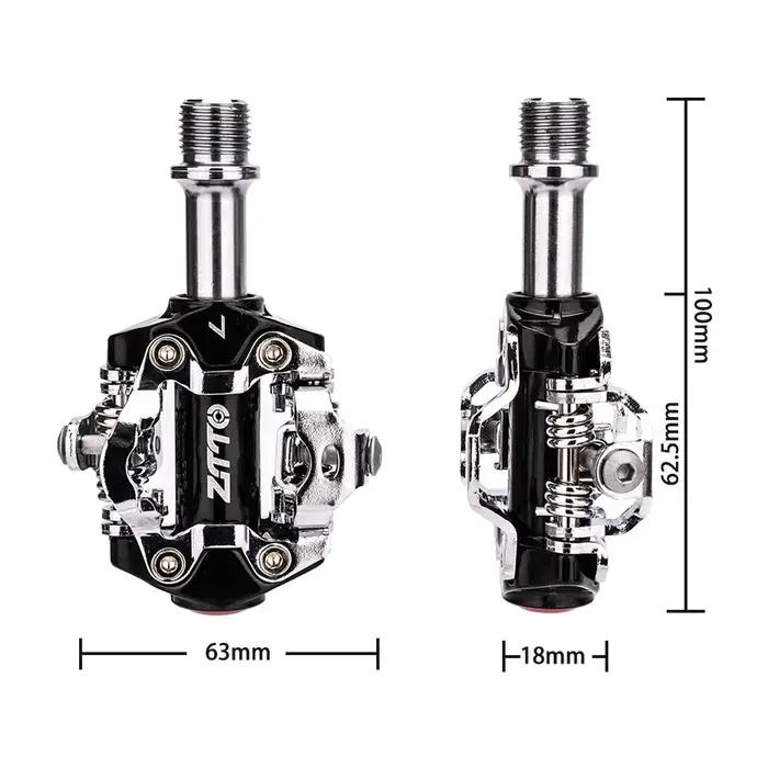 ZTTO VTT VTT Plus Sûr Pédale Clipless Auto Verrouillage XC avec Crampons Clic Compatible avec M8000
