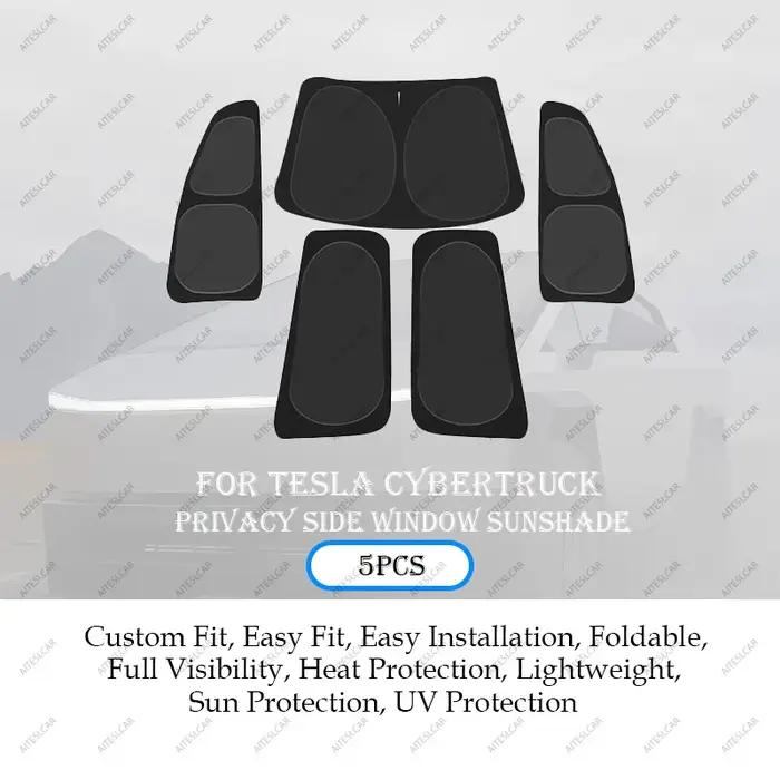 Pare-soleil de confidentialité AITESLCAR pour Tesla Cybertruck