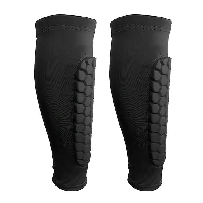 Paire de manchons de protège-tibia de ski, soulagement des morsures de botte anti-perte rembourrée e
