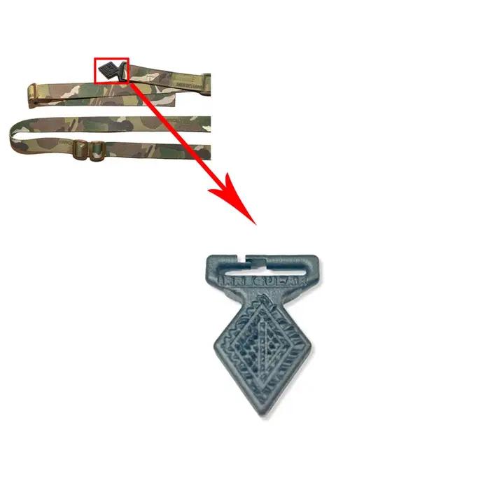 SC. Harnais de fusil IRREGULAR DEFENSE, corde fonctionnelle