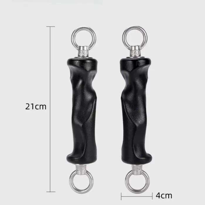 Accessoires de traction pour triceps avec poignée antidérapante pour entraînement en force et musculation en salle de sport et à la maison
