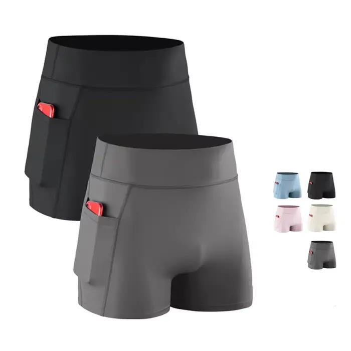 Short de Sport basique à séchage rapide pour hommes, couleur unie, respirant, évacuant l'humidité, B