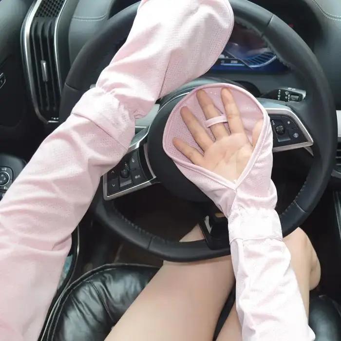 Gants à manches de glace de grande taille pour femmes