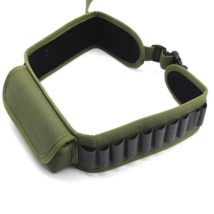 Ceinture de bandolier tactique pour fusil de chasse avec poche et fermeture rapide pour chasseur capacité 30 cartouches occasions spéciales et cadeaux