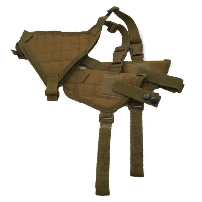 Étui tactique réglable EDC pour pistolet, portable, en nylon, pour main gauche ou droite, sous l'épaule, double étui pour pistolet