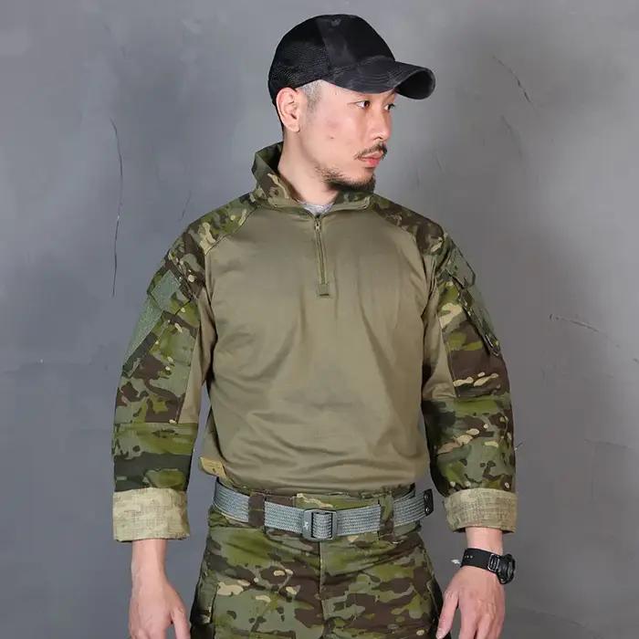 Levez songear-Ensembles uniformes de saut DulG3 pour hommes, olympiques CamSolomon, chemise et panta