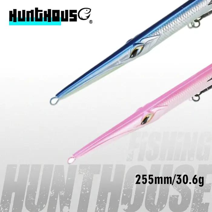 Hunthouse Lot de 2 leurres de pêche à la traîne en mer 255mm/30.6g