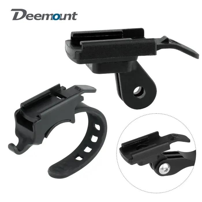 Support de phare de vélo avec Interface Gopro, support de lampe LED pour vtt, pour Rockbros QD-250 Y