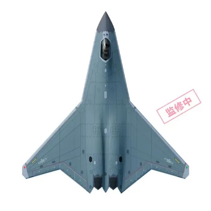 Modèle de chasse de sixième génération 1/144 avec deux UAV d'attaque-11 pour modélistes passionnés occasions spéciales