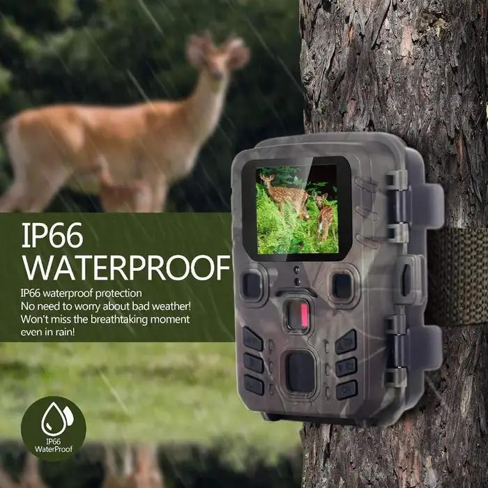 Caméra de chasse 20MP 1080P, caméras de surveillance de la faune en extérieur, vision nocturne, pièg