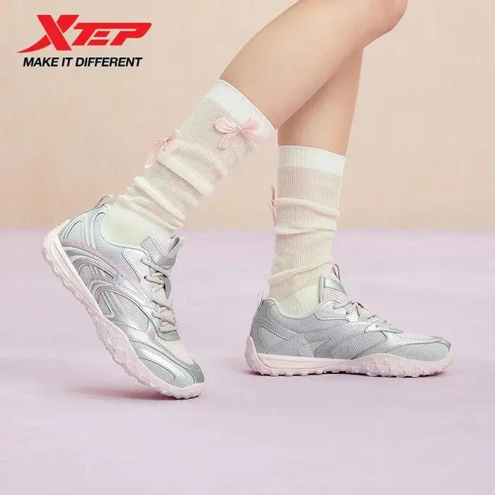 Xtep chaussures décontractées pour femmes léger Style de rue stabilité respirant Absorption des choc
