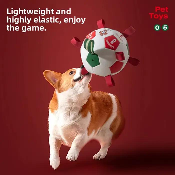 Jouet interactif pour animaux de compagnie FPF de l'équipe nationale de football du Portugal