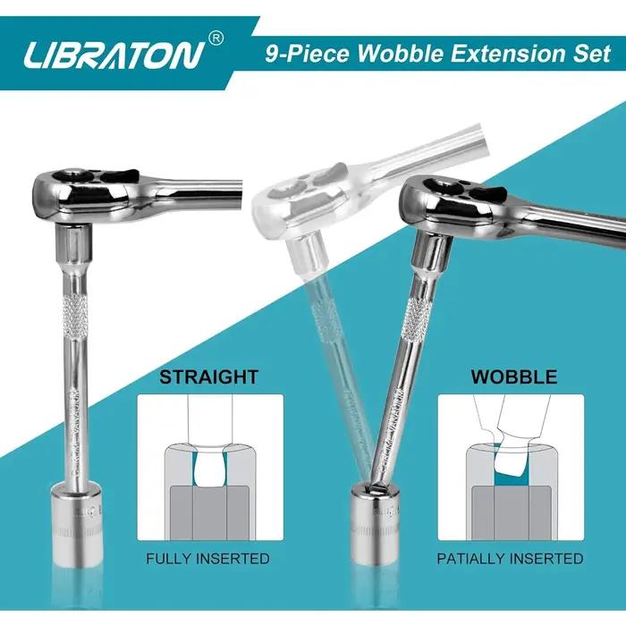 Libraton – ensemble d'extensions oscillantes, ensemble d'extensions de douilles, Extensions à clique