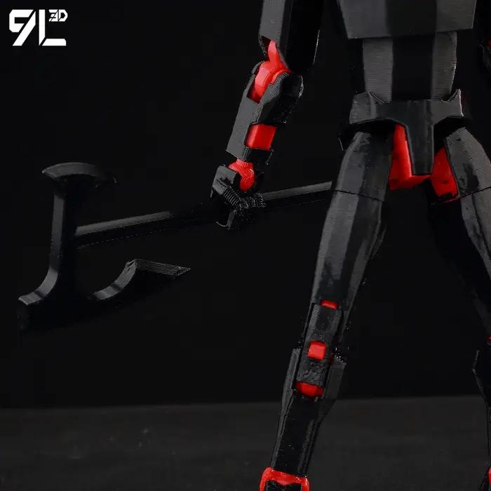 Pack d'armes 4.0 pour 9L3D Titan13 Lucky13 T13 Dummy13 figurines d'action modèles de collection pour adultes jouets de combat avec pièces interchangeables et articulations supérieures pour Noël Pâques Nouvel An Saint Valentin