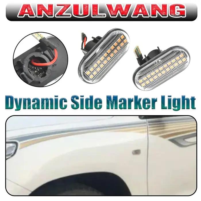 Clignotants ociamiques à LED, Marqueur Latéral pour Renault Clio, Trafic, Oke, Goo, Twigo, Dacia, Lo
