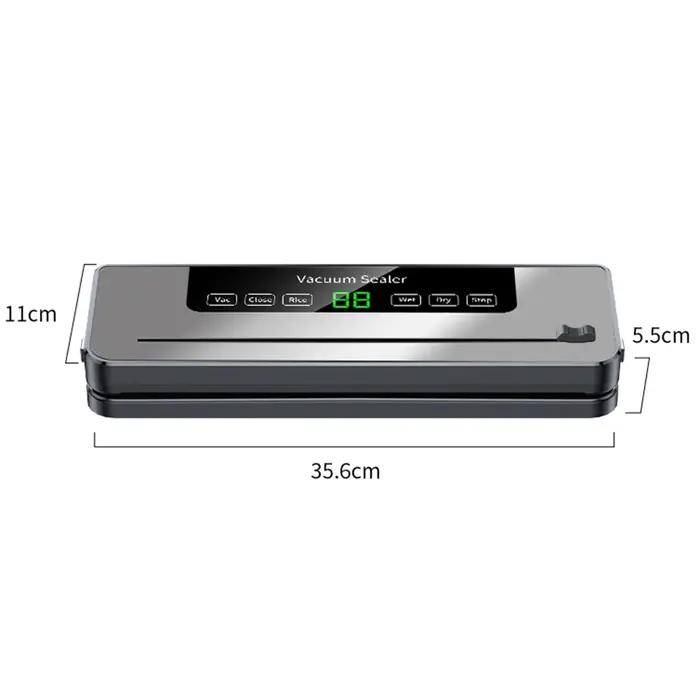 Machine à sceller sous vide automatique pour aliments, 220V, 5 Modes, sec et humide, avec 10 sacs, c