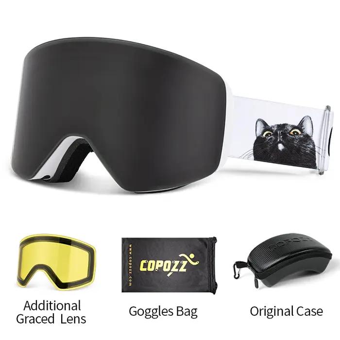 COPOZZ Lunettes de ski professionnelles d'hiver
