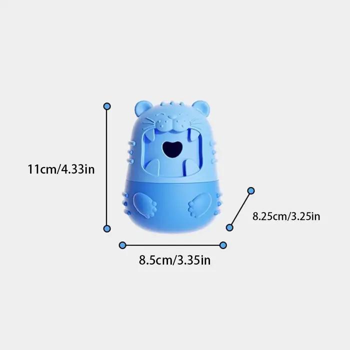 Boule distributrice de friandises indestructible pour chien