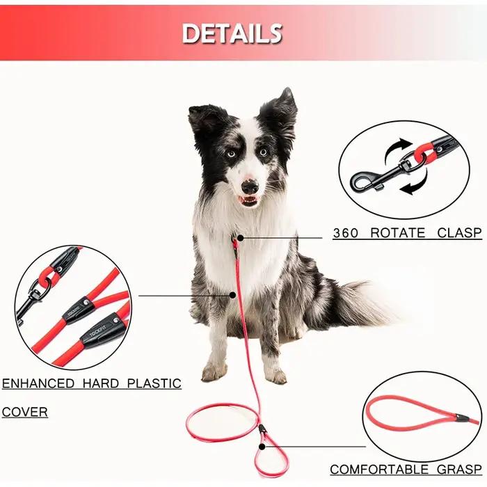 Laisse pour chien longue laisses en PVC entraînement Durable rappel