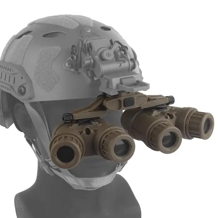 Lunettes vision nocturne factice GPNVG18 - Modèle dummy avec support casque NVG airsoft tactique