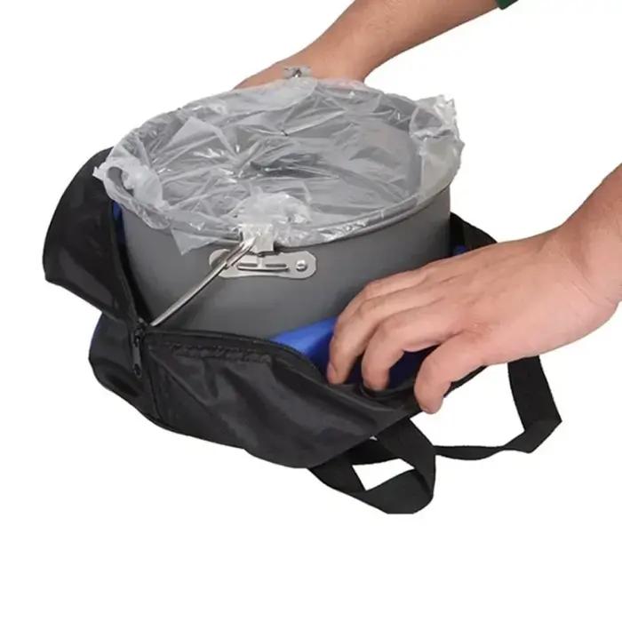 Ensemble d'ustensiles de cuisine de camping légers et portables