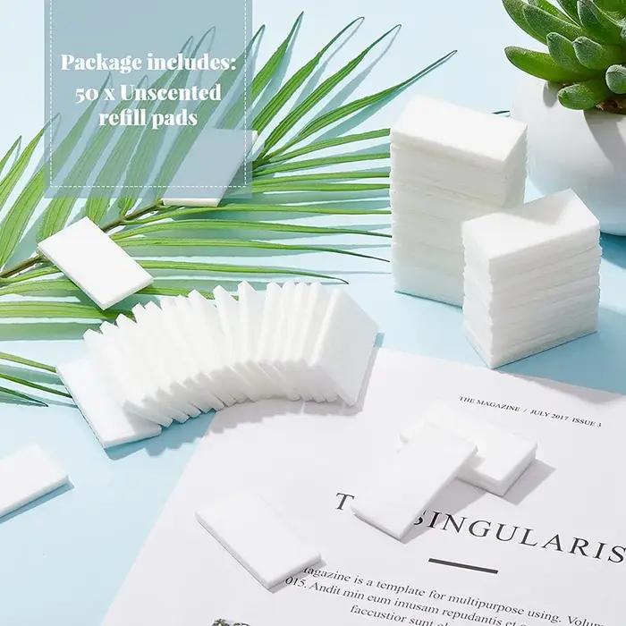 Tampons d'huile d'aromathérapie non parfumés pour diffuseur de parfum de voiture, tampons diffuseurs