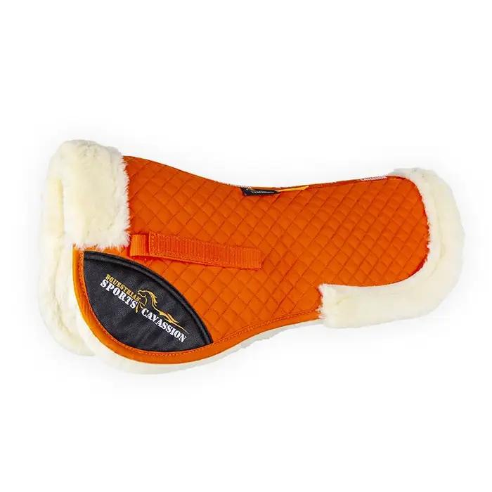 Demi-coussin doublé de correcteur de couleur noire
