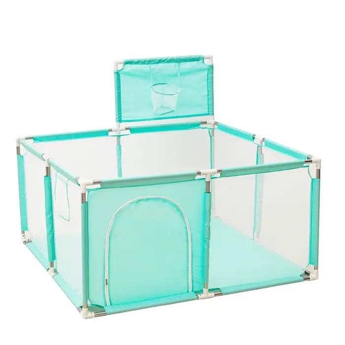 IMBABY – parc carré pour bébé, aire de jeux avec planche de basket-ball, activités pour bébé, grand